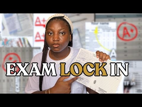 How to LOCK IN when EXAMS are close 📚🔐