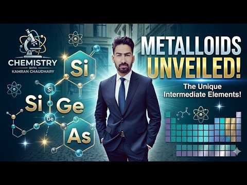 metalloids explained | properties of metalloids | uses of metalloids | semimetals chemistry |