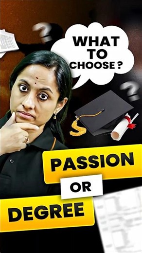 Degree vs Passion 💭| KRD Ma'am | Vedantu Learning Centre | Mee Future Decide Cheyye Video! #vedantu