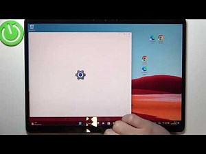 Microsoft Surface Pro X - How To Enable & Disable Automatic Brightness