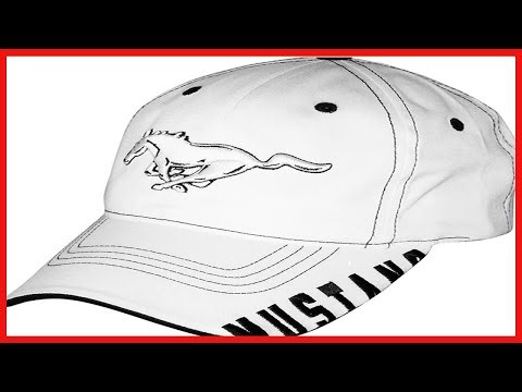 Classic 100% Cotton Mustang Pony Logo Hat – Stylish Comfort for Every Mustang Fan