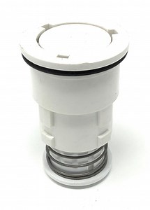 A&A Gamma 2 Series Adjustable Flow Pop Up Head (White)