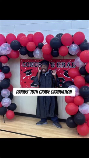 Darius' Graduation Surprise with JiDion — 15th Grade Graduation