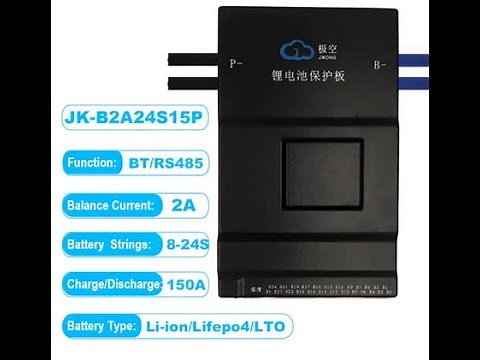 Erstbetrieb JK BMS 8-24s inkl. 2a Aktivbalancer. 4s bzw. 12 Volt Betrieb möglich !?