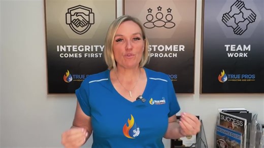 At True Pros, for a limited time, we’re offering a **free whole-home humidifier installed with every new furnace purchase**. Now, you might be wondering—what exactly does a humidifier do, and where does it go? It doesn’t sit in your bedroom. It installs directly onto your furnace and air conditioning system, so it humidifies the air **throughout your entire home**. If you deal with things like staticky hair, cracked cuticles, dry skin, or that uncomfortable dry winter air, a humidifier can make 