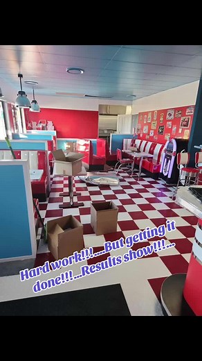 Grumpy's Diner: Hard Work in Progress!