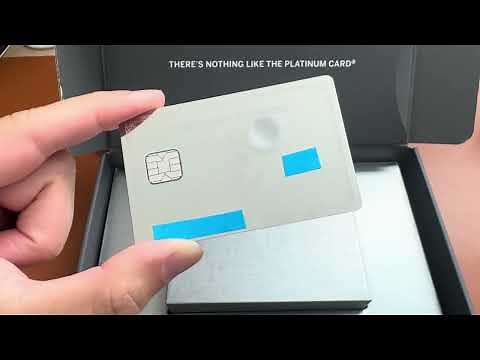 NEW LIMITED Amex Platinum Mirror Finish Card Design - September 2025