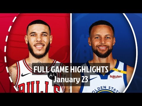 Chicago Bulls vs Golden State Warriors | Full Game Highlights | 23 January 2025