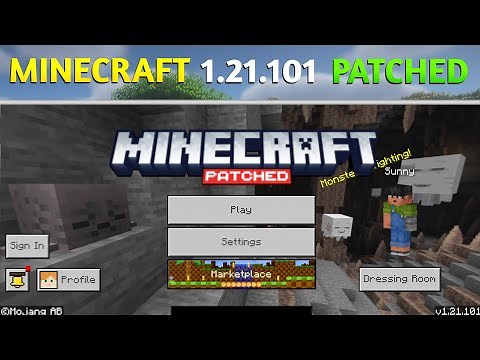 Minecraft Patch 1.21.101 Update Is Released With Bug Fixes || Mcpe Patched 1.21.101