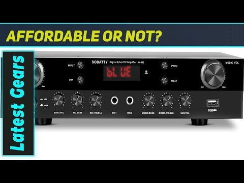 SOBATTY 2.1 Channel Receiver: Big Sound, Small Package!