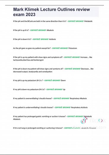 Mark Klimek NCLEX Review Lecture Highlights 2023
