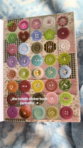 so perfect for scrapbooking 💌#stickers #scrapbookingideas #cutestickers #journalingideas #trinkets buttons apple cute stickers whimsical whimsy