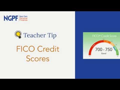 Teacher Tip - INTERACTIVE: FICO Credit Scores