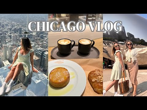 Chicago Travel Vlog: 3 day itinerary, best things to do & eat, girls trip ✈️