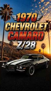 1970 Chevrolet Camaro Z/28.