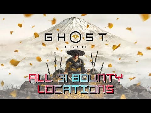 Ghost of Yotei - All 31 Bounty Locations (Master Bounty Hunter Trophy Guide)