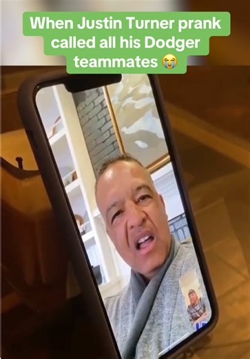 Bellinger's reaction is too funny 😂 (via @Los Angeles Dodgers) #baseball #mlb #losangeles #prank