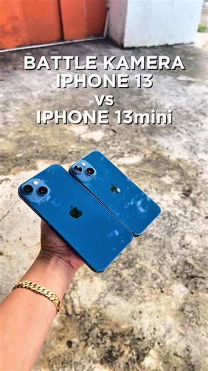 Perbandingan Kamera iPhone 13 dan 13 Mini