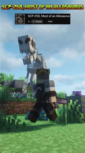 Minecraft Top Prehistoric Mods! #4 #shorts #minecraft