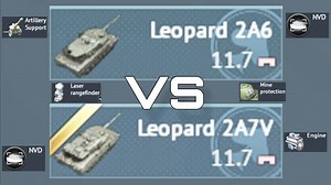 豹2A6 VS 豹2A7V (怎么最近盗视频的这么多?)