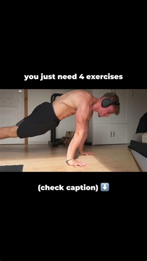 If your goal is only to build a jacked physique you don’t need planche, you need these exercises ⬇️