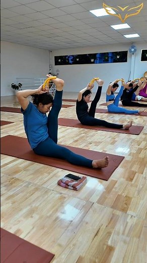 Improve Hip & Hamstring Flexibility with This Exercise #Shorts #Yoga #YogaRing #FlexibilityTraining