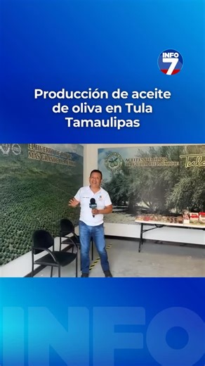 5.7K reactions · 970 shares | Tamaulipas cuenta con mucho potencial para la instalación de empresas que generan cientos de empleos e impulsan el desarrollo económico de las regiones, tal es el caso de la producción de aceite de oliva en #Tula, Tamaulipas #AztecaTamaulipas #INFO7 #Tamaulipas #Noticias | INFO7 Tamaulipas | Facebook