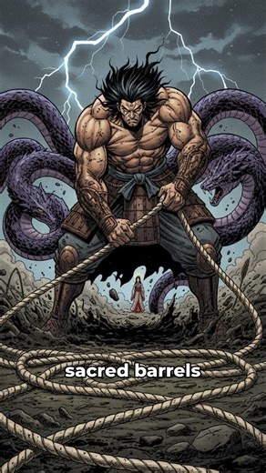 Susanoo vs Yamata no Orochi — Shocking Sake Ritual (Part 2: Kusanagi's Birth)