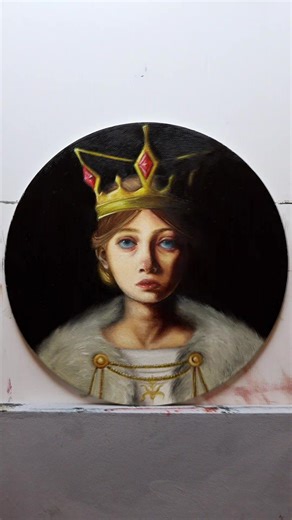 Queen Historia Reiss Oil Painting: Exploring the Art of Chiaroscuro