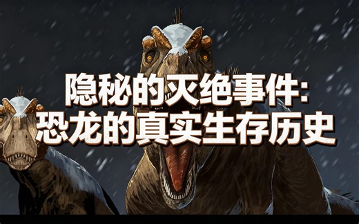 [中配]隐秘的灭绝事件：恐龙的真实生存历史 - ExtinctZoo