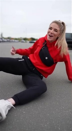 Target Parking Lot Cart Race Gone Wild! 😂🛒 #BuiltDifferent #ViralShorts