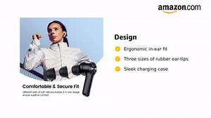 MIFA Bluetooth Headphones 4-Mics ENC Call Noise Cancelling True Wireless Earbuds & IPX7 Waterproof Earphones, 30Hrs Playtime Headset with Deep Bass & Charging Case for Business & Sports