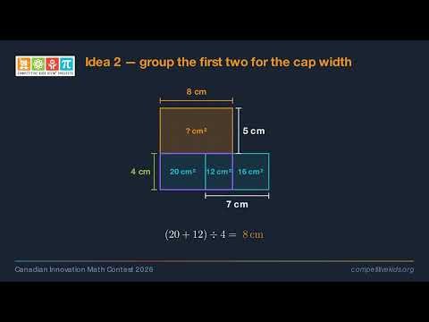 Combine to Conquer — Group and Divide (CIMC 2026 Area Maze, Level 3)