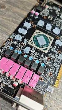 An unexpected discovery in a mining video card - servicing the AMD Radeon RX 570 8 GB #pcbuild #s...