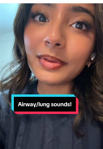 Airway/lung sounds! #nremt #emt #emtprep #student #premed