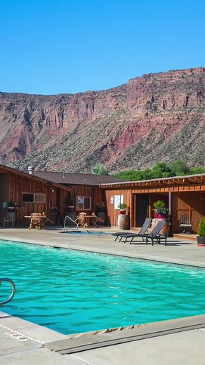 6.5K views · 58 reactions | It’s official! Spring is here! The pool is open! Are you ready for some fun? #divein #pool #poolside #pooltime #poolday #chillout #redcliffslodge | Red Cliffs Lodge | Facebook