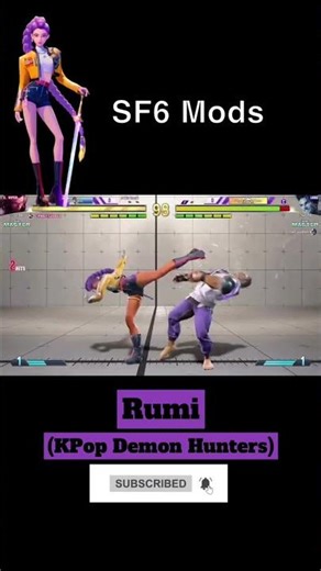 These SF6 mods give me a power amp. How y’all liking Rumi Viper? 🔥 #streetfighter #streetfighter6