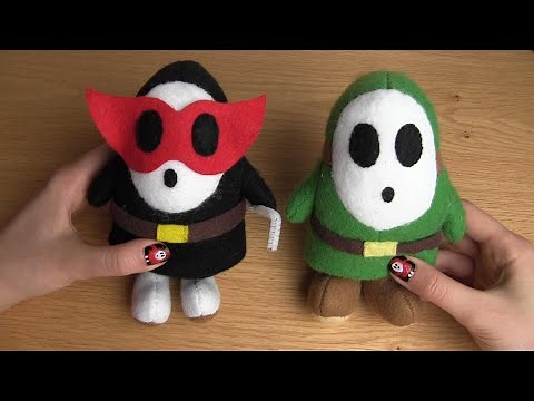 Make your own Shy Guy Plush