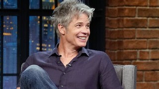 Timothy Olyphant Pulled a Joke Swap on Seth Meyers Before His Interview Even Began