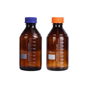 [Hot Item] Laboratory Glass Chemical Reagent Bottle 50ml 100ml 250ml 500ml 1000ml Glass Reagent Bottle
