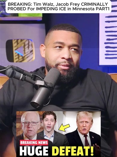 BREAKING: Tim Walz, Jacob Frey CRIMINALLY PROBED For IMPEDING ICE in MInnesota PART1 #theofficetatum