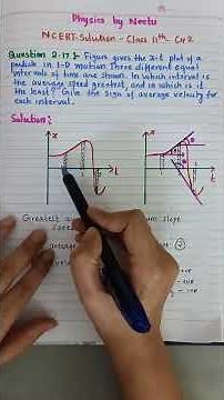 Q no 2.17 Motion in a straight line NCERT solutions #cbse #ncert #class11th #physics
