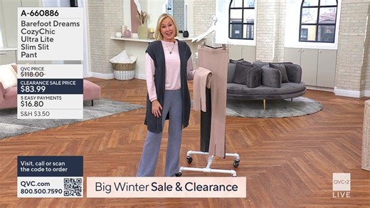 You are watching Barefoot Dreams - California Style Clearance on QVC2®. Shop the show, here: https://qvc.co/shopqvc2january2026 | QVC Live