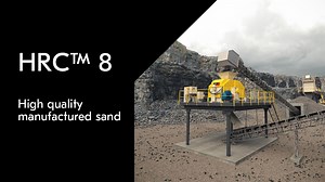Here are 6 reasons why the HRC 8 is perfect for your unique crushing needs and for turning waste piles into manufactured sand: 💪1. Powerful twin rolls with high crushing power and even wear 💧2. Works well with wet feed material 🪨3. Produce different end-products without stopping the crusher ⚙️4. Durable manganese steel rolls that are easy to change 🔋5. 50% lower energy consumption than other crushing technologies with the same volume 🤫6. Quiet and minimal dust emissions Learn more👉 https:/