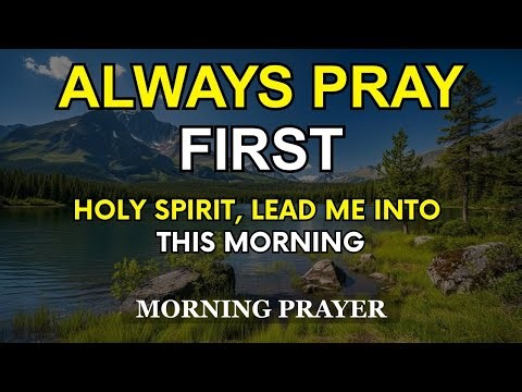 Holy Spirit, Lead My Heart Into a Blessed New Day | Daily Morning Prayer for Wisdom and Blessing