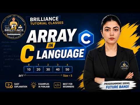 Master Arrays in C Programming: Full Tutorial for Beginners (Part 15)