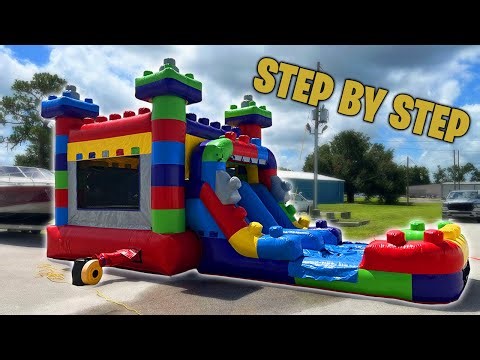 How to Set Up An Inflatable ￼Slide