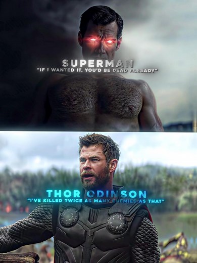 Thor Vs Superman: Epic Showdown of Marvel and DC Heroes