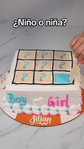 Ideas de pasteles para revelación de género en 2024