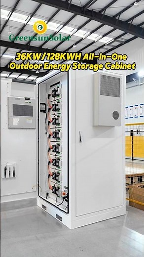 ⚡️36KW/128KWH All-in-One Outdoor Energy Storage Cabinet
